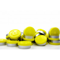 Flip Top Caps Yellow